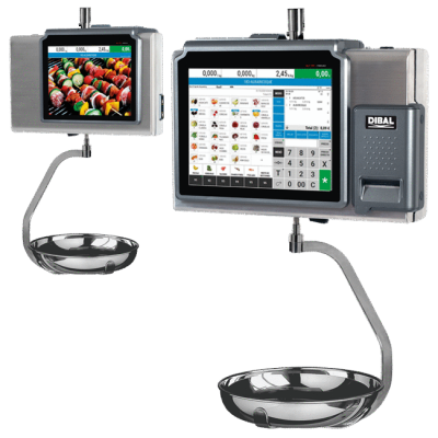 CS-2100 HANGING (12.1" TFT+12.1" TFT, Windows, Dibal SW-1100 szoftver)