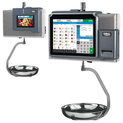 CS-2100 HANGING (12.1" TFT+7" TFT, Windows, Dibal SW-1100 szoftver)